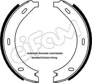 Фото 1 — Щеки ручного тормоза DB Vito 2,0-2,3 95- CIFAM (153-236) Фото Щеки ручного тормоза DB Vito 2,0-2,3 95- CIFAM (153-236) зображення 1