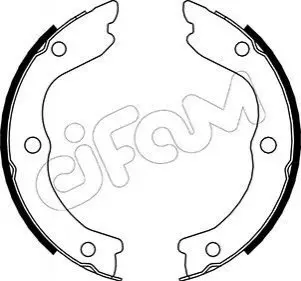 Колодки ручника Nissan Interstar/X-Trail 01 CIFAM 153293 Купити в Україні