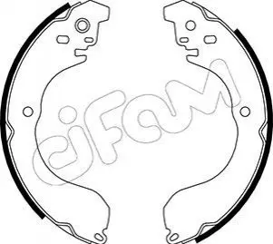 Фото Колодки гальмівні (задні) Jeep Compass 06-/Patriot 07- (барабанні) (229x36) CIFAM (153-296) зображення 1