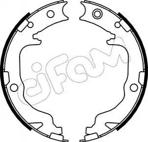 Колодки ручника Peugeot 4008/Mitsubishi Outlander 06- (167x32) CIFAM 153362 Купити в Україні