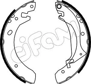 LAND ROVER щоки гальмівні Freelander 97 CIFAM 153-368 Купити в Україні