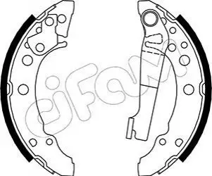 Колодки гальмівні (задні) Audi 80/A2/VW Golf I-II/Jetta I-II/Passat/Polo 74-05 (барабанні) (180x31) CIFAM 153465 Купити в Україні