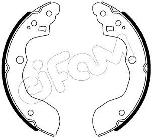 Колодки гальмівні (задні) Fiat Sedici/Suzuki SX4 06- (барабанні) (220x35) CIFAM 153-540 Купити в Україні