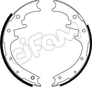 FORD Комплект барабанних колодок RANGER (ET) 2.2 07-09, MAZDA B-SERIE (UF) 1.8 91-00 CIFAM 153-561 Купити в Україні