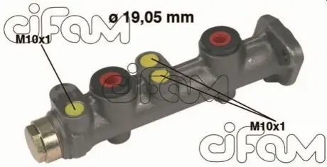 FIAT Главный тормозной цилиндр UNO 83 CIFAM 202-028 Купити в Україні