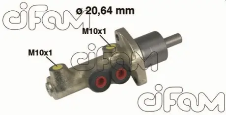FIAT головний гальм.циліндр Fiorino 88 CIFAM 202-088 Купити в Україні