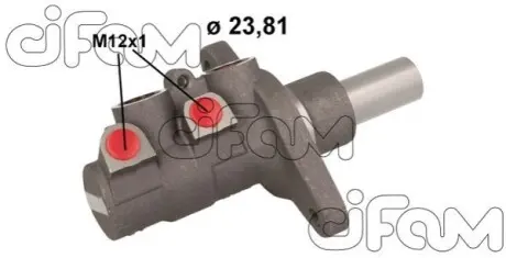 CITROEN Главный тормозной цилиндр C4 08-10, DS5 11-15, PEUGEOT 3008 15-16, 5008 12-17 CIFAM 2021120 Купити в Україні
