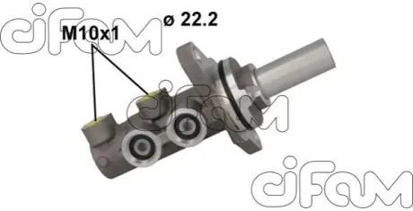 TOYOTA Главный тормоз. цилиндр COROLLA 1.4 01-, 1.6 06- CIFAM 202-1163 Купить в Украине