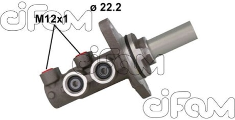 MAZDA Головний гальм. циліндр 6 2.0 13-, 2.2 12-, 2.5 12- CIFAM 202-1164