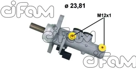 AUDI головний гальмівний циліндр AUDI A1 1.2-2.0 10 CIFAM 202-1213 Купити в Україні
