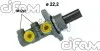 Фото CITROEN Головний гальмівний циліндр C-CROSSER 2.2-2.4 07-, MITSUBISHI LANCER VIII 1.5-2.0 08-, PEUGEOT 4007 2.2/2.4 07-13 CIFAM (202-1219) зображення 1