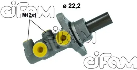 CITROEN Головний гальмівний циліндр C-CROSSER 2.2-2.4 07-, MITSUBISHI LANCER VIII 1.5-2.0 08-, PEUGEOT 4007 2.2/2.4 07-13 CIFAM 202-1219 Купити в Україні