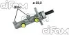 Фото TOYOTA Главный тормоз. цилиндр YARIS 1.0 05-11 CIFAM (202-1233) изображение 1