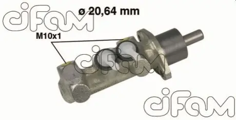 FIAT головний гальмівний циліндр TIPO,TEMPRA +ABS 20.64 CIFAM 202-147 Купити в Україні