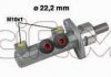 CIFAM RENAULT Главный тормозной цилиндр MEGANE 1.9D 99- 22.20 ABS 202-327