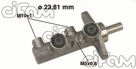 HONDA Главный тормозной цилиндр CIVIC 2.0 01- 23.81 CIFAM 202330 Купити в Україні