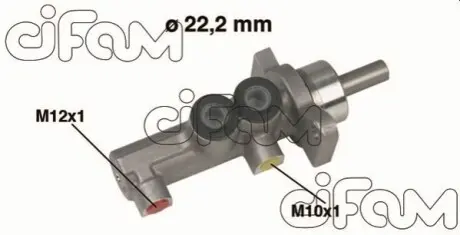 OPEL Головний гальмівний циліндр VECTRA B 1.7TD 95-96 22.22 CIFAM 202-381 Купити в Україні