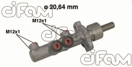 SEAT Главный тормозной цилиндр CORDOBA 02-06, IBIZA III 02-07, VW POLO 02-07, SKODA FABIA I 99-02 CIFAM 202-493 Купить в Украине