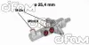 MAZDA Главный тормозной цилиндр Mazda 3 03-09, 09-14 CIFAM (202-543) изображение 1