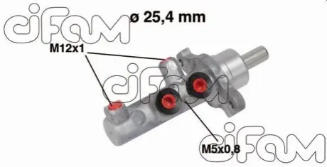 Фото 1 — OPEL Главный тормозной цилиндр ASTRA H 05-10 CIFAM (202-569) Фото OPEL Главный тормозной цилиндр ASTRA H 05-10 CIFAM (202-569) зображення 1