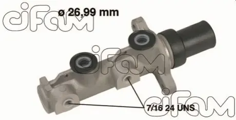 CHRYSLER головний гальмівний циліндр VOYAGER IV 00-08 CIFAM 202-580 Купити в Україні