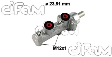 VW головний гальмівний циліндр Audi A3 96-03, 03-06, SEAT LEON 99-06, TOLEDO II 98-04, SKODA OCTAVIA II 99-01, 00-10,BORA 00-05, GOLF IV 97-04 CIFAM 202-600 Купити в Україні
