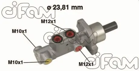 Циліндр гальмівний (головний) Citroen Berlingo 96-11 (d=23.81mm) CIFAM 202631 Купити в Україні