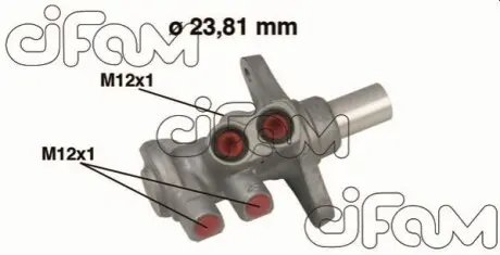 FORD головний гальмівний циліндр FIESTA V 03-08, FUSION 02-09, MAZDA 2 03-07 CIFAM 202-639 Купити в Україні