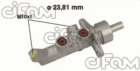 TOYOTA главный тормозной цилиндр (тормоз установка Bosch, без ESP) AVENSIS 03-08, COROLLA 04-09 CIFAM 202-647 Купить в Украине