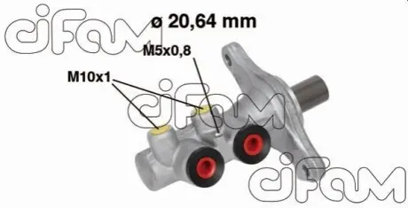 Главный тормозной цилиндр FIAT 500 CIFAM 202-682 Купити в Україні