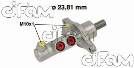 Циліндр гальмівний (головний) Renault Clio III/Modus 04- (d=23.81mm) CIFAM 202-705 Купити в Україні