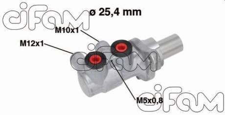 OPEL главный тормозной цилиндр (тормоз установка Trw для авто без ESP) ASTRA H 05-10, 07-14 CIFAM 202-717 (фото 1)