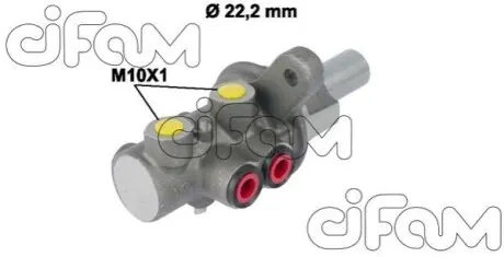 CITROEN головний гальмівний циліндр NEMO 10-, FIAT FIORINO 07-, QUBO 09-, PEUGEOT BIPPER 08 CIFAM 202-730 Купити в Україні