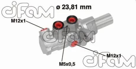NISSAN головний гальмівний циліндр QASHQAI 07-13 CIFAM 202-749 Купити в Україні