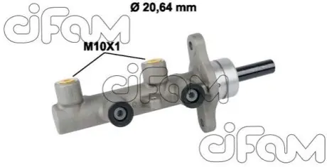 HONDA головний гальмівний циліндр ACCORD VII 03-08 CIFAM 202814 Купити в Україні