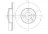 Диск гальмівний VW/AUDI 10MM CIFAM 800054 (фото 4)