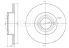 Гальмівний диск перед. Audi 100/80 (83-91) 800-062