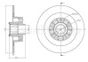 CIFAM RENAULT Диск гальмівний задн. з підшипником LAGUNA  08- 800-1168