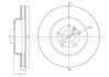 BMW диск гальм. передній F10, F11, F07, F13 CIFAM 800-1268C (фото 1)