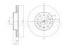 Гальмівний диск (передній) AUDI A3/SEAT LEON/SKODA OCTAVIA /VW GOLF VII 1.2-2.0 13- CIFAM 8001767C (фото 1)