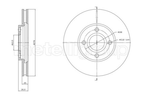 Автозапчастина CIFAM 8001768C