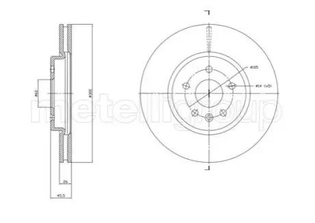 Фото Автозапчастина CIFAM (8001849C) зображення 1