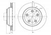 Тормозной диск зад. Q7/Touareg/Cayenne.(330x28) CIFAM 800-883C (фото 1)