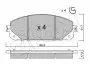 Фото Колодки гальмівні (передні) Jeep Cherokee 13 CIFAM (82210000) зображення 1