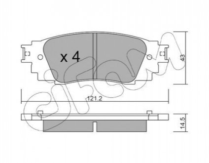 Автозапчасть CIFAM 82210890