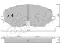 Фото VW гальмівна колодка передн. ATLAS 16 CIFAM (822-1171-0) зображення 1