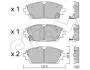 Фото Колодки гальмівні (передні) Mazda 3 18 CIFAM (822-1237-0) зображення 1