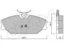 Фото Колодки гальмівні (передні) Renault Clio II 00-09/Laguna 93-01/Megane/Scenic/Safrane 96-03 CIFAM (8221422) зображення 1
