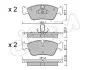 Фото BMW Колодки тормозные передние E36,46 316-325 98 CIFAM (8222600) зображення 1