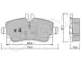 Фото DB гальмівні колодки дискові Vaneo 01 CIFAM (822-310-1) зображення 1
